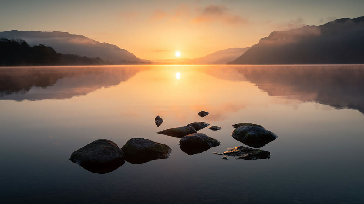 Glencoyne on Ullswater, Lake District &mdash; landscape photograph by Chris Sale, iPhotography Landscape Photography Course Instructor.